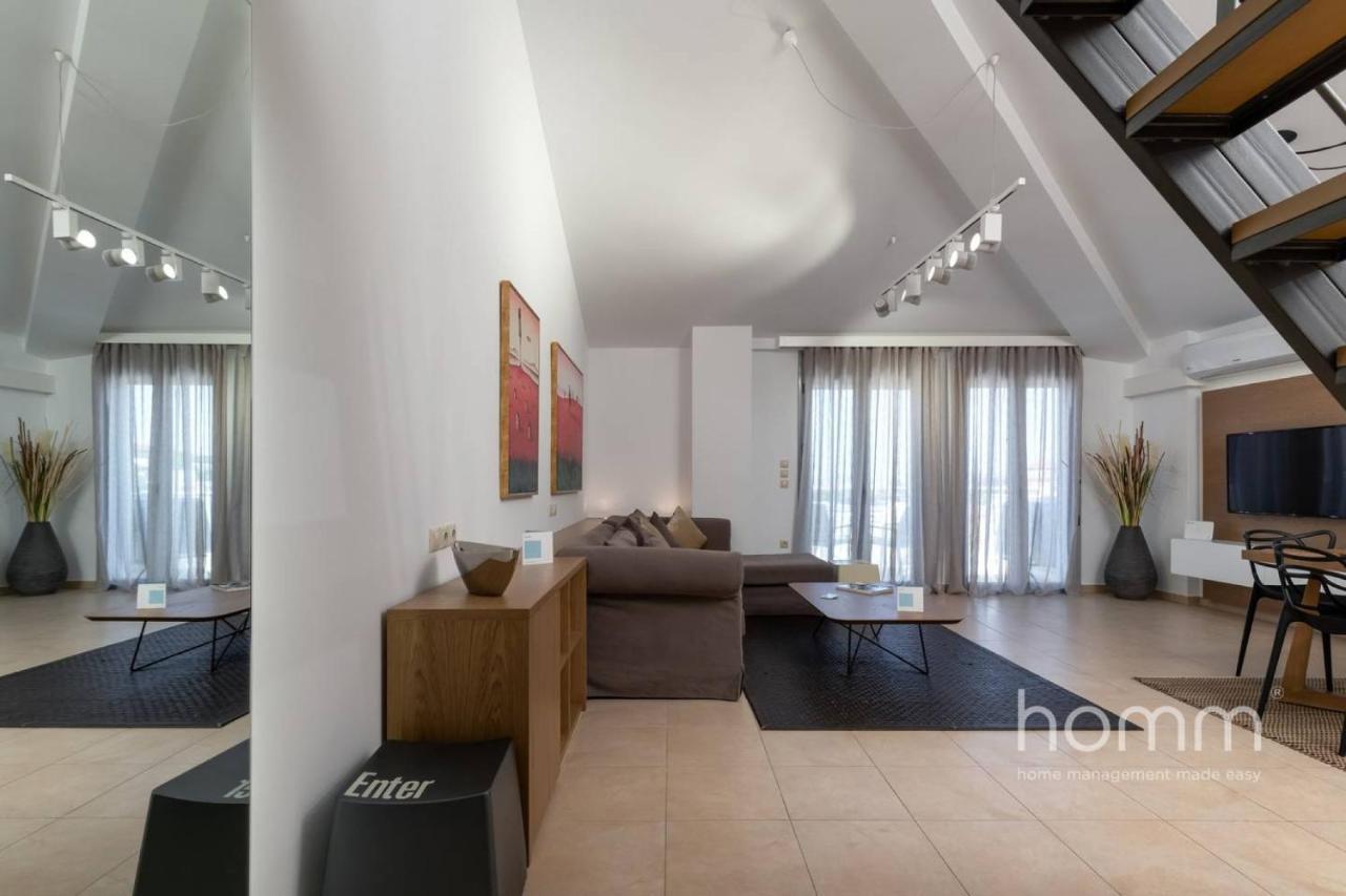 137Sqm Homm Apartment With Acropolis View 7Ppl Atenas Exterior foto