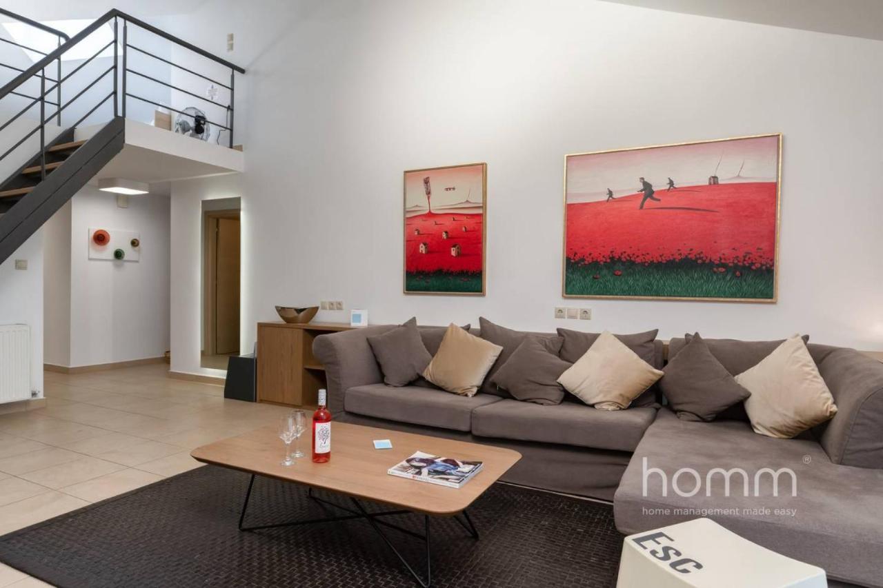 137Sqm Homm Apartment With Acropolis View 7Ppl Atenas Exterior foto